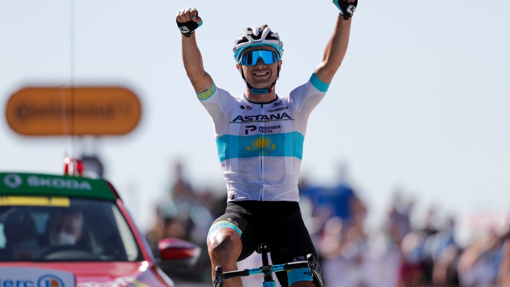 Alexej Lucenko vyhráva 6. etapu na Tour de France 2020.