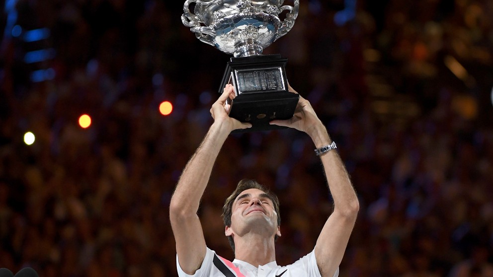 Roger Federer získal dvadsiaty grandslamový titul.