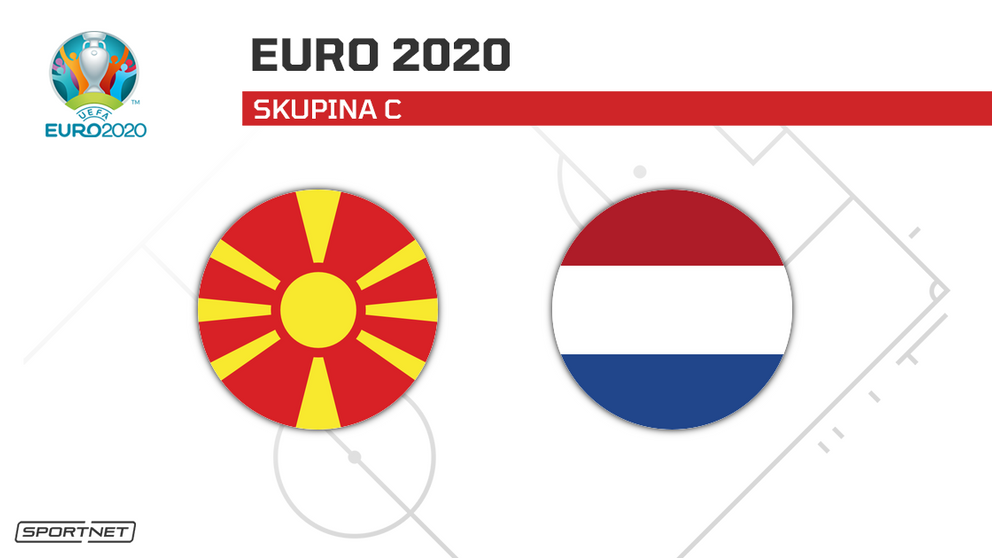 Severné Macedónsko vs. Holandsko: ONLINE prenos zo zápasu na ME vo futbale - EURO 2020 / 2021 dnes.