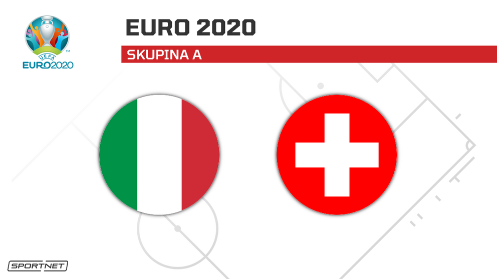 Taliansko vs. Švajčiarsko: ONLINE prenos zo zápasu na ME vo futbale - EURO 2020 / 2021 dnes.