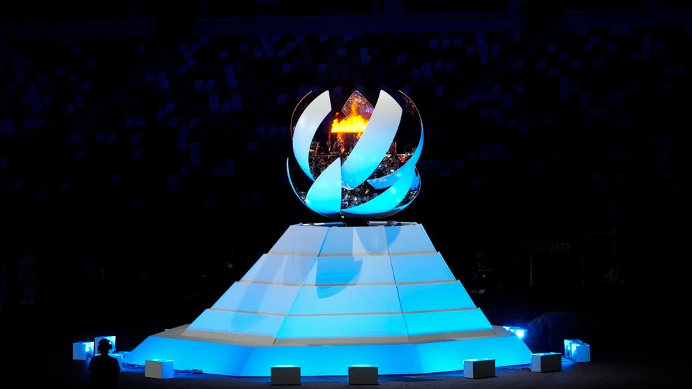 Zahasovanie olympijského ohňa na OH Tokio 2020 / 2021.