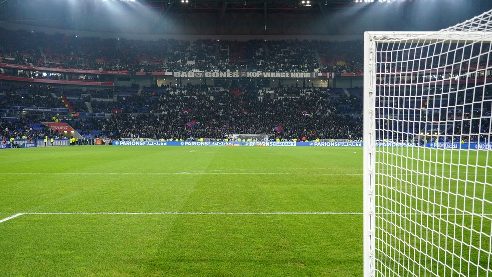 Štadión tímu Olympique Lyon.