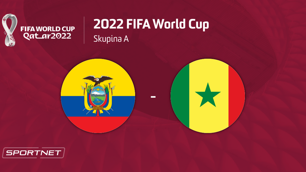 Ekvádor - Senegal: ONLINE prenos zo zápasu na MS vo futbale 2022 dnes.