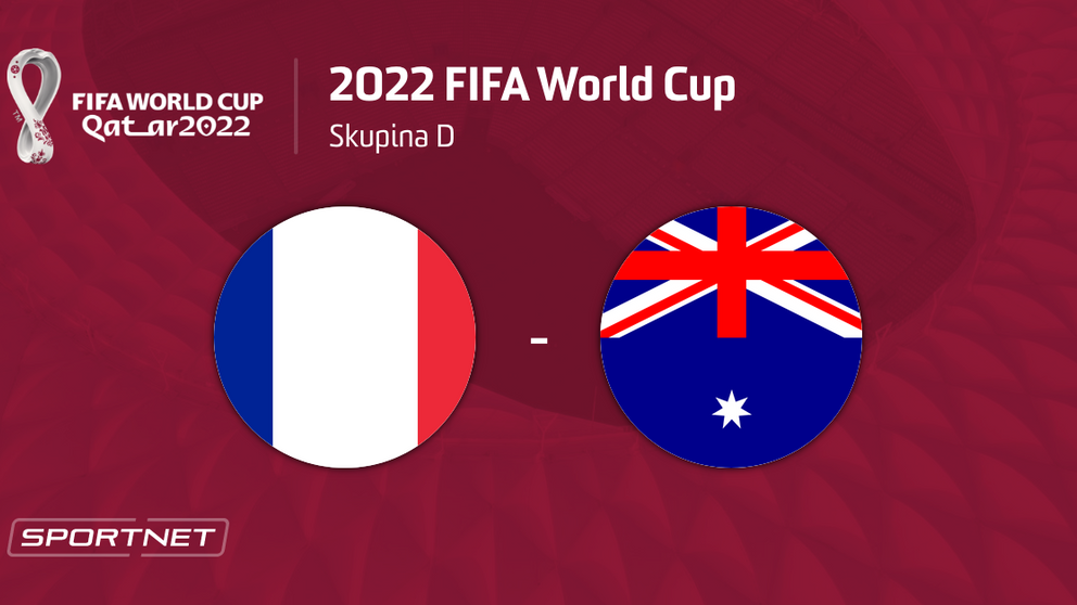 Francúzsko vs. Austrália: ONLINE prenos zo zápasu na MS vo futbale 2022 dnes.