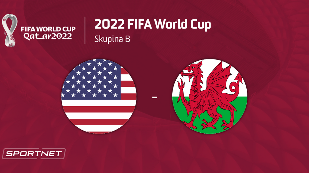 USA vs. Wales: ONLINE prenos zo zápasu na MS vo futbale 2022 dnes.