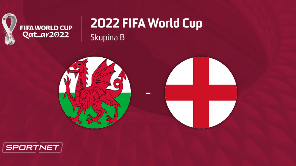 Wales - Anglicko: ONLINE prenos zo zápasu na MS vo futbale 2022 dnes.